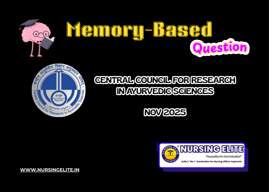 CCRAS – Memory-Based Questions